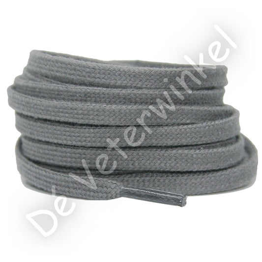 Flat cotton 6mm Grey