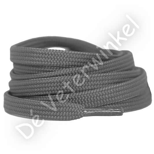 Flat 8mm polyester Grey