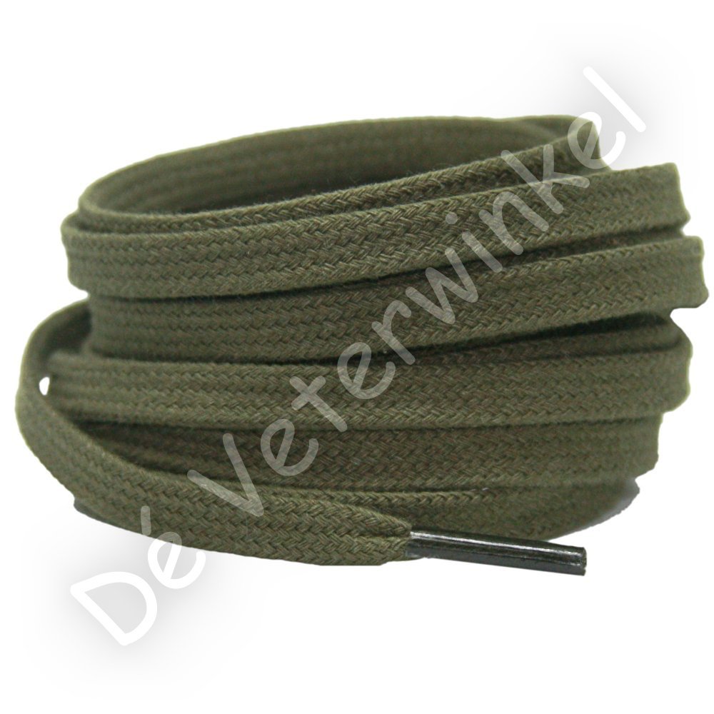 Flat cotton 6mm Green