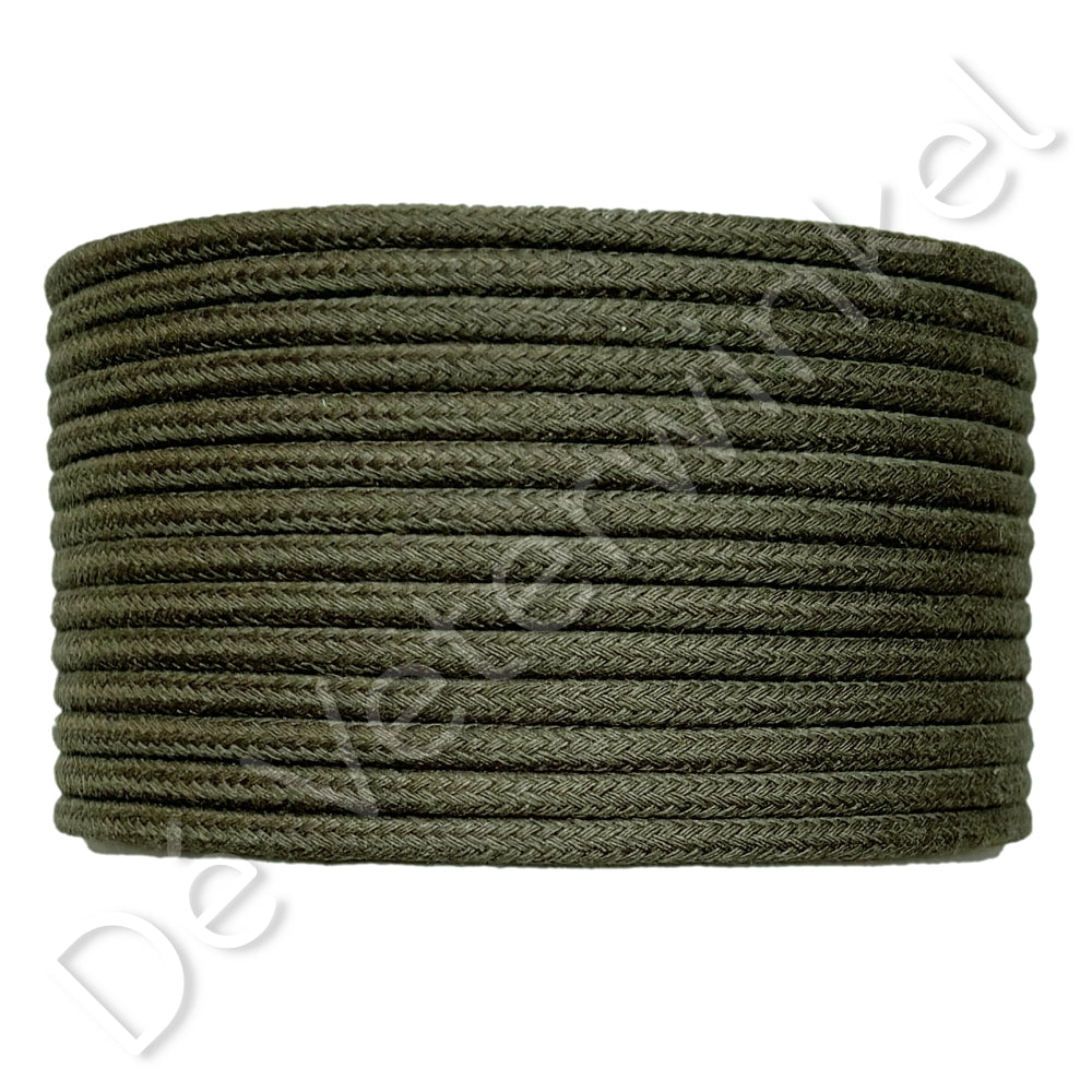Cordlace 3mm cotton Green