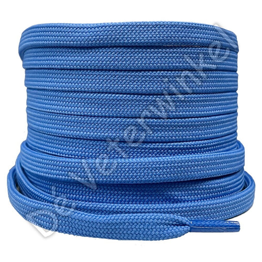 Flat 8mm polyester Heaven Blue