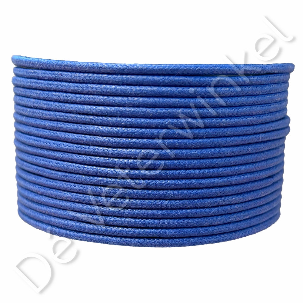 Round 2mm wax Cobalt Blue