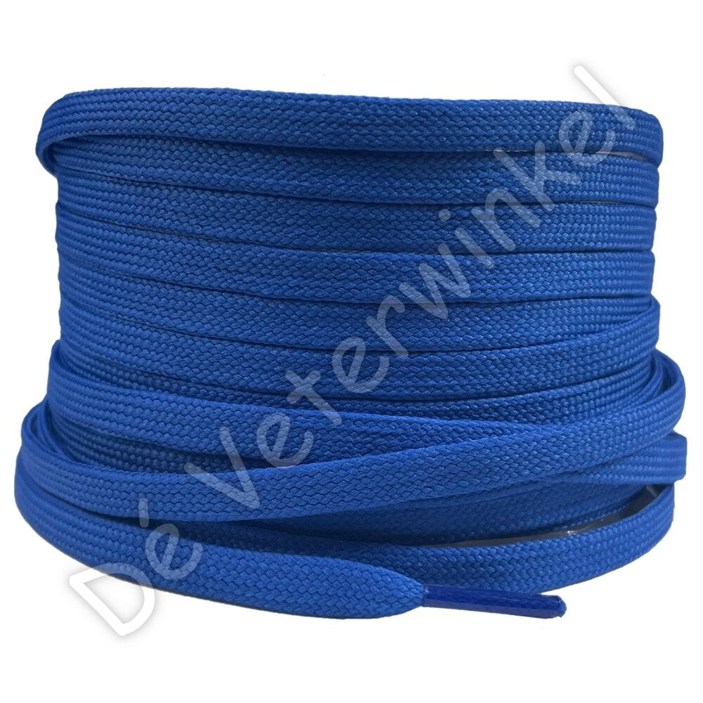 Flat 5mm polyester Royal Blue