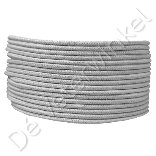 Round 2mm wax Light Grey 75cm