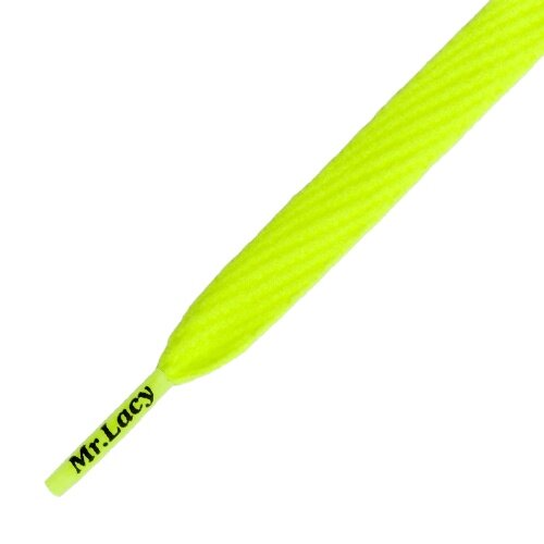 Mr.Lacy - Flatties Neon Lime Yellow 130cm