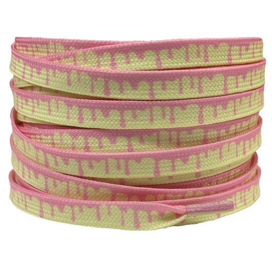 Paint drops 8mm Lime/Pink