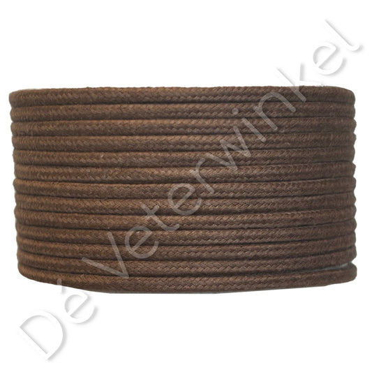 Cordlace 3mm cotton Medium Brown