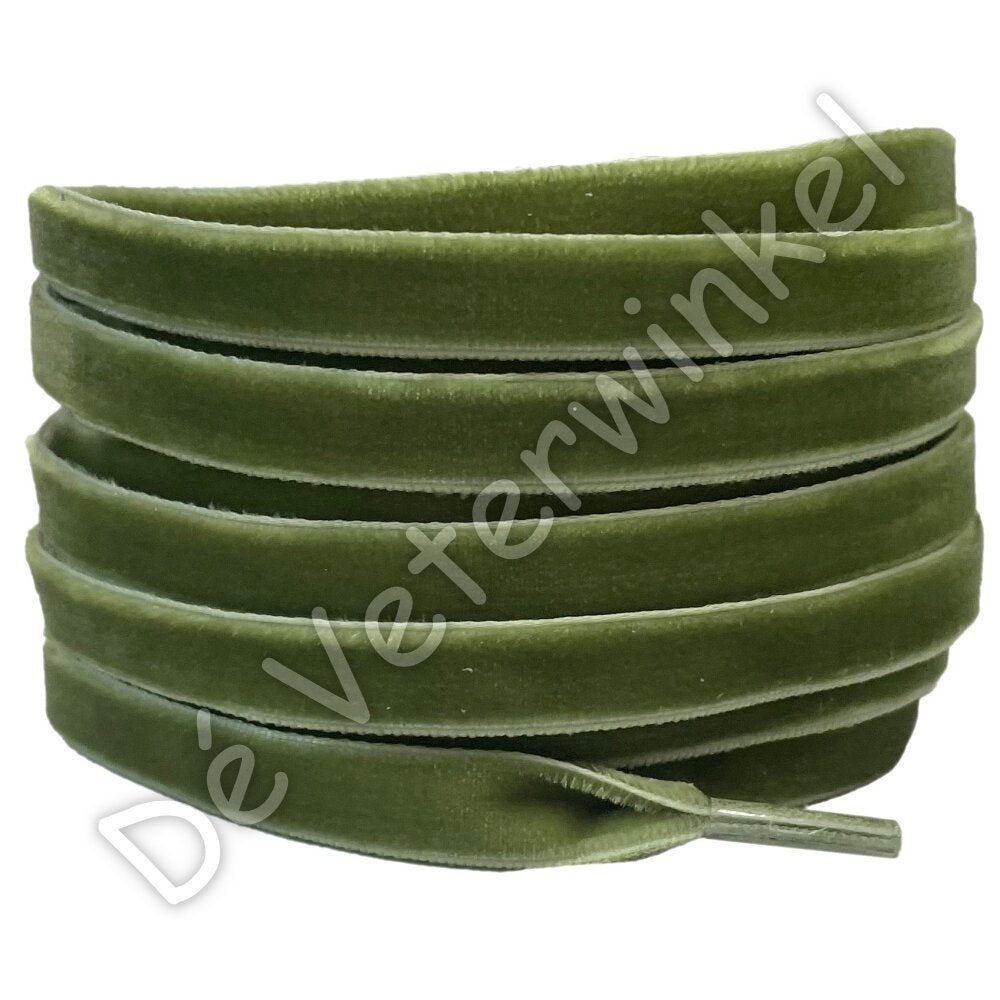 Velvet 10mm Moss Green