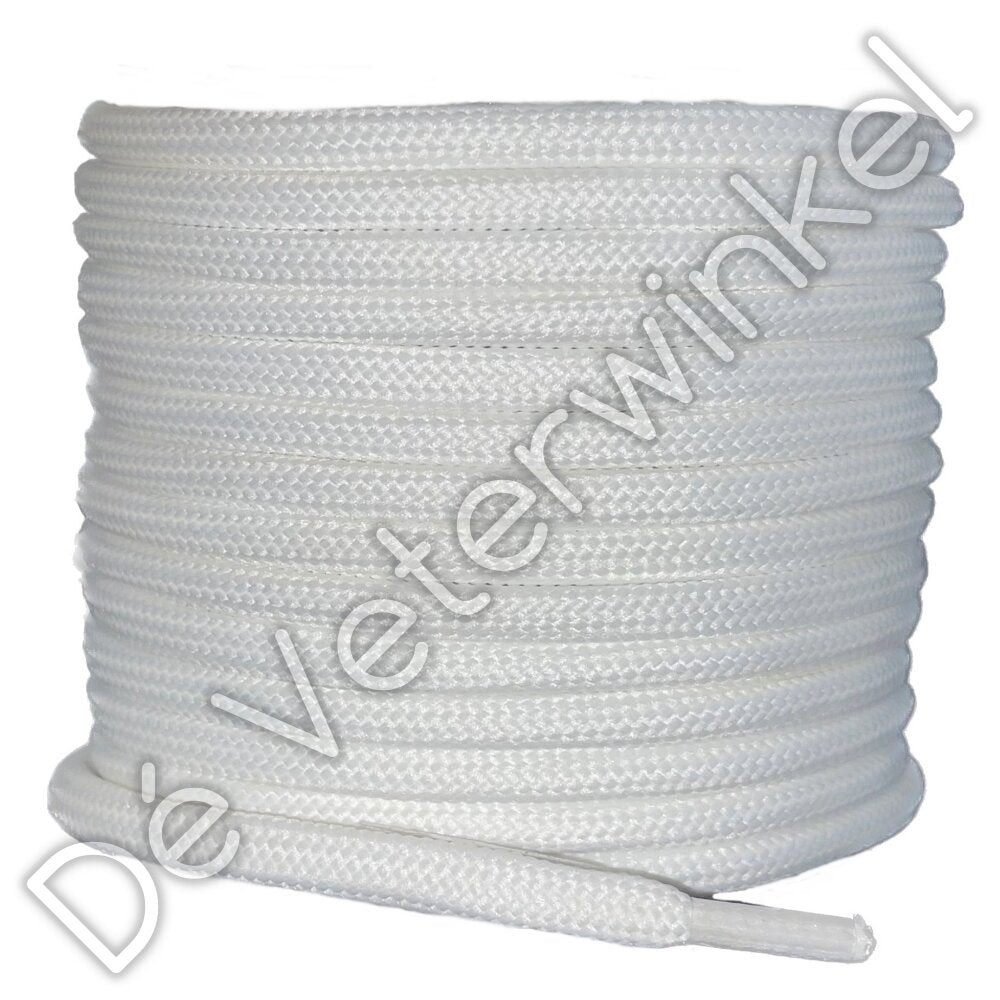Round 6mm(!) polyester Natural-White