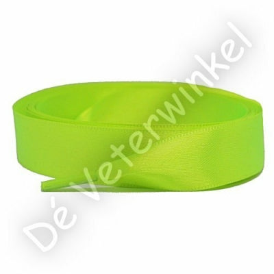 Satin 15mm Neon Yellow