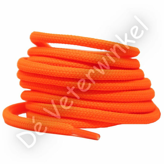 Round 5mm polyester Neon Orange