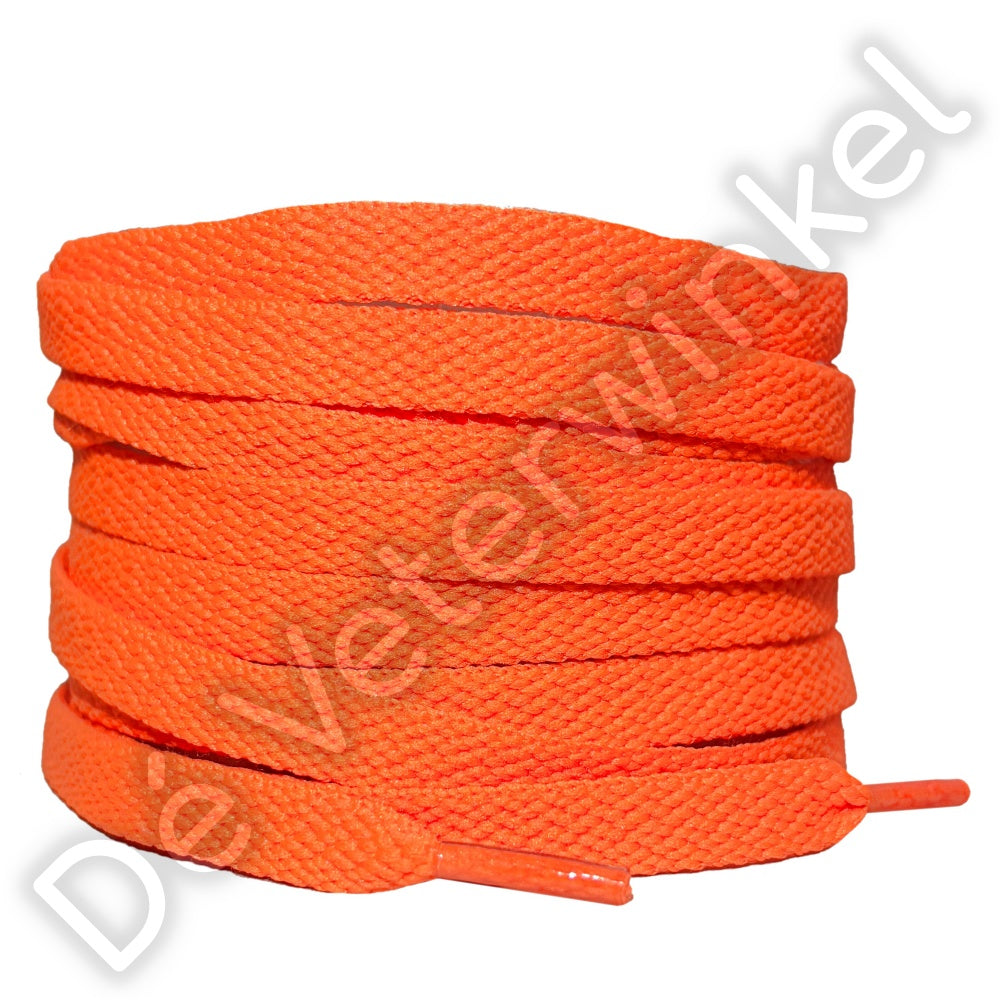 Nike laces flat 8mm Neon Orange