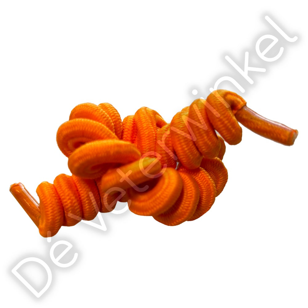 Curly laces Neon Orange 120cm