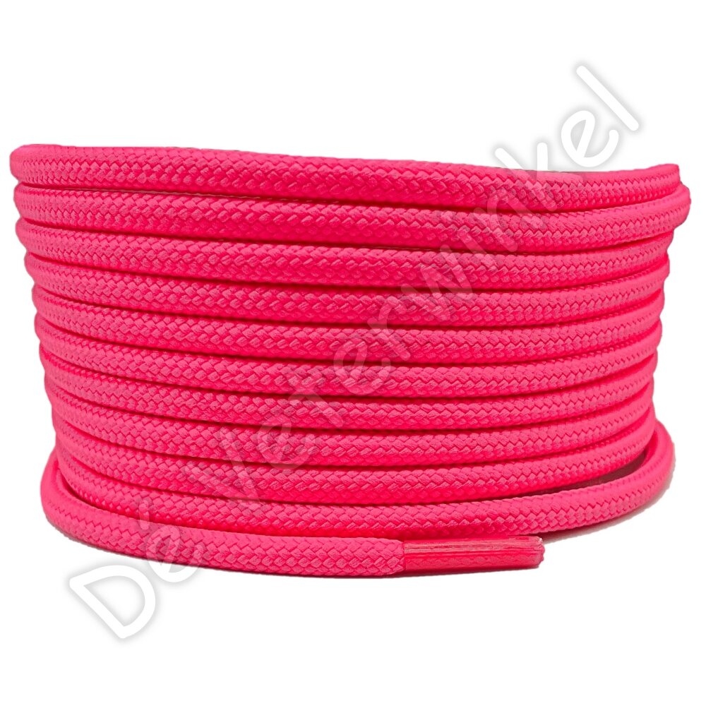 Round 5mm polyester Neon Pink