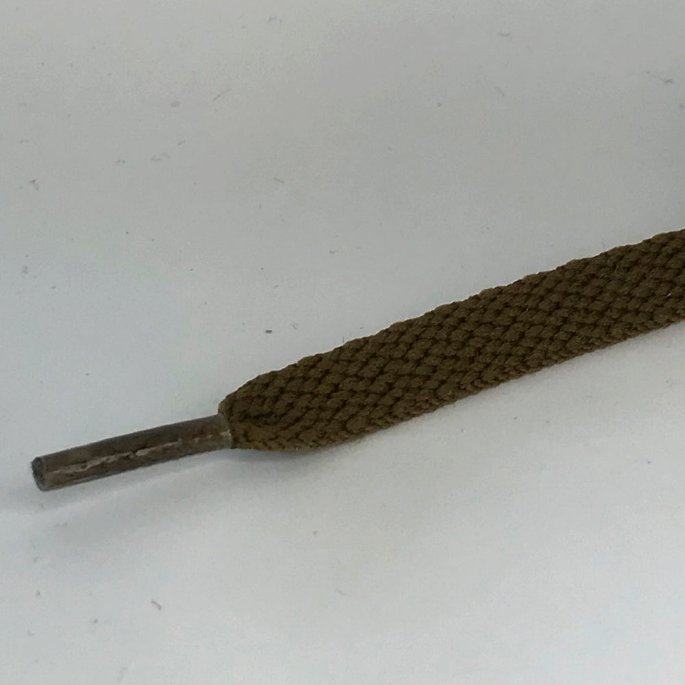 Nike laces flat 8mm Medium Brown