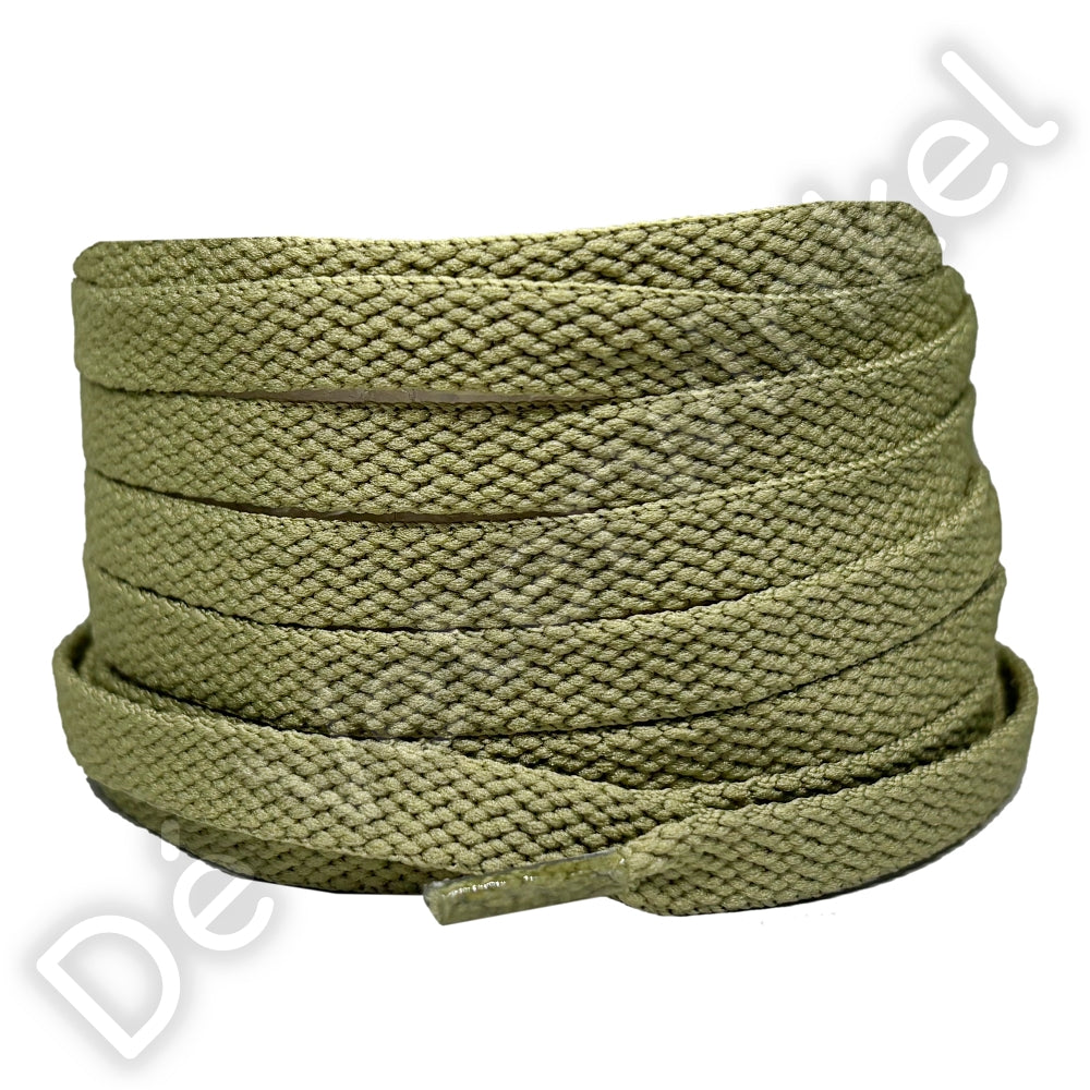 Nike laces flat 8mm Olive Green