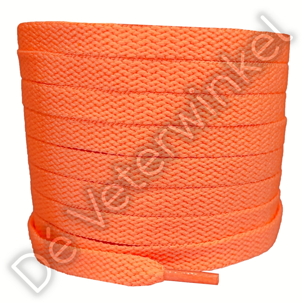 Nike laces flat 8mm Orange Pulse