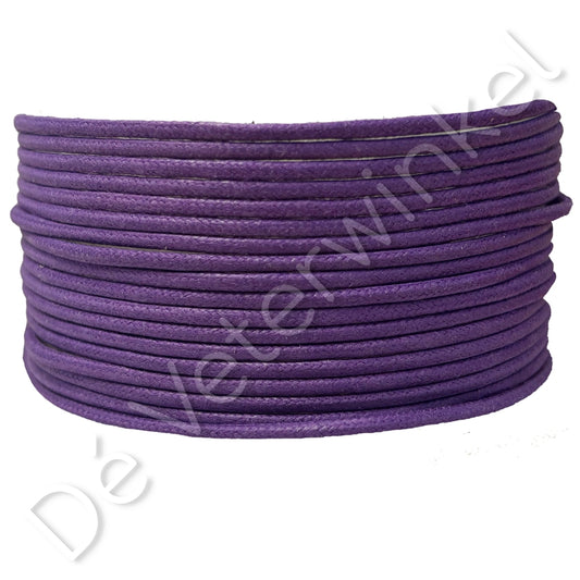 Round 2mm wax Purple 75cm