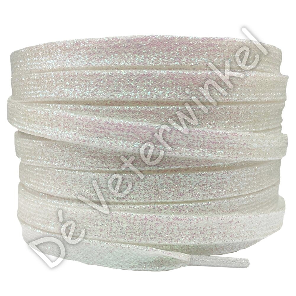 Flat shiny 10mm Pearl White