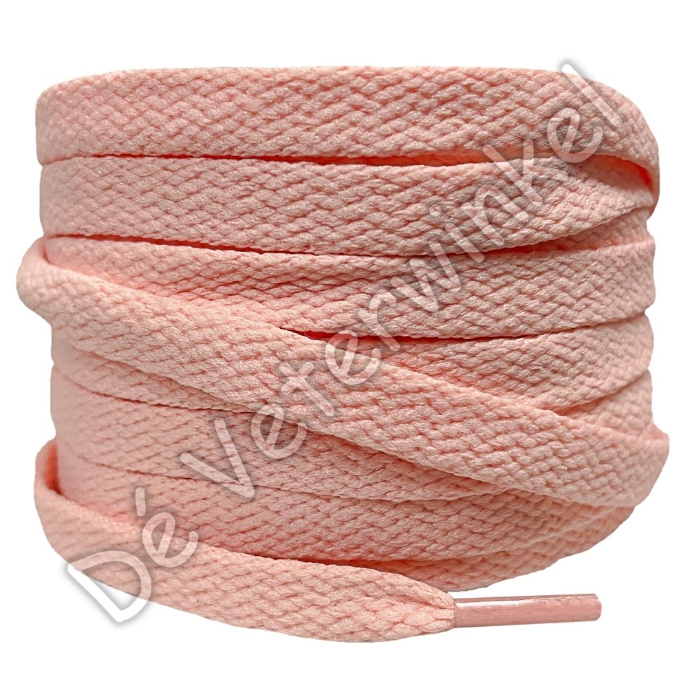 Nike laces flat 8mm Pastel Salmon Pink