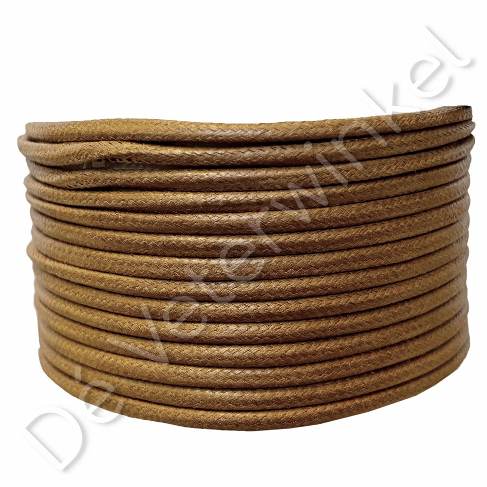 Trendlace 3mm WAX Deer Brown
