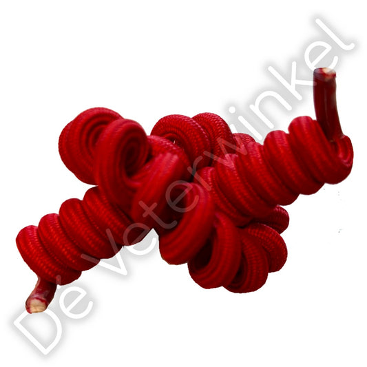 Curly laces Red 120cm