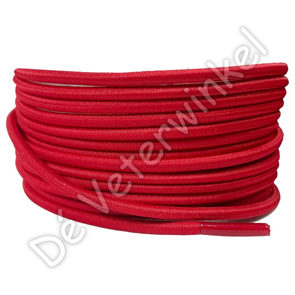 Round 3mm ELASTIC Red