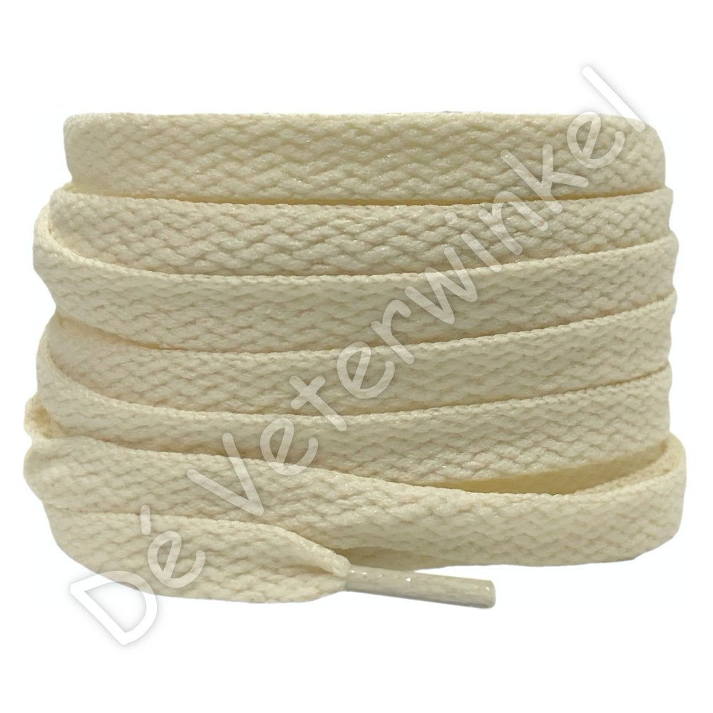 Nike laces flat 8mm Cream