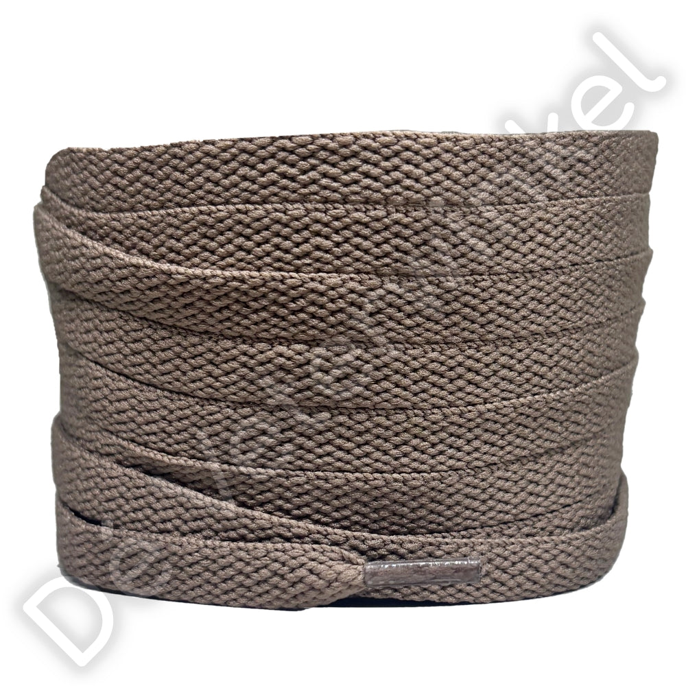 Nike laces flat 8mm Taupe