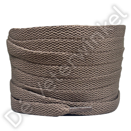 Nike laces flat 8mm Taupe