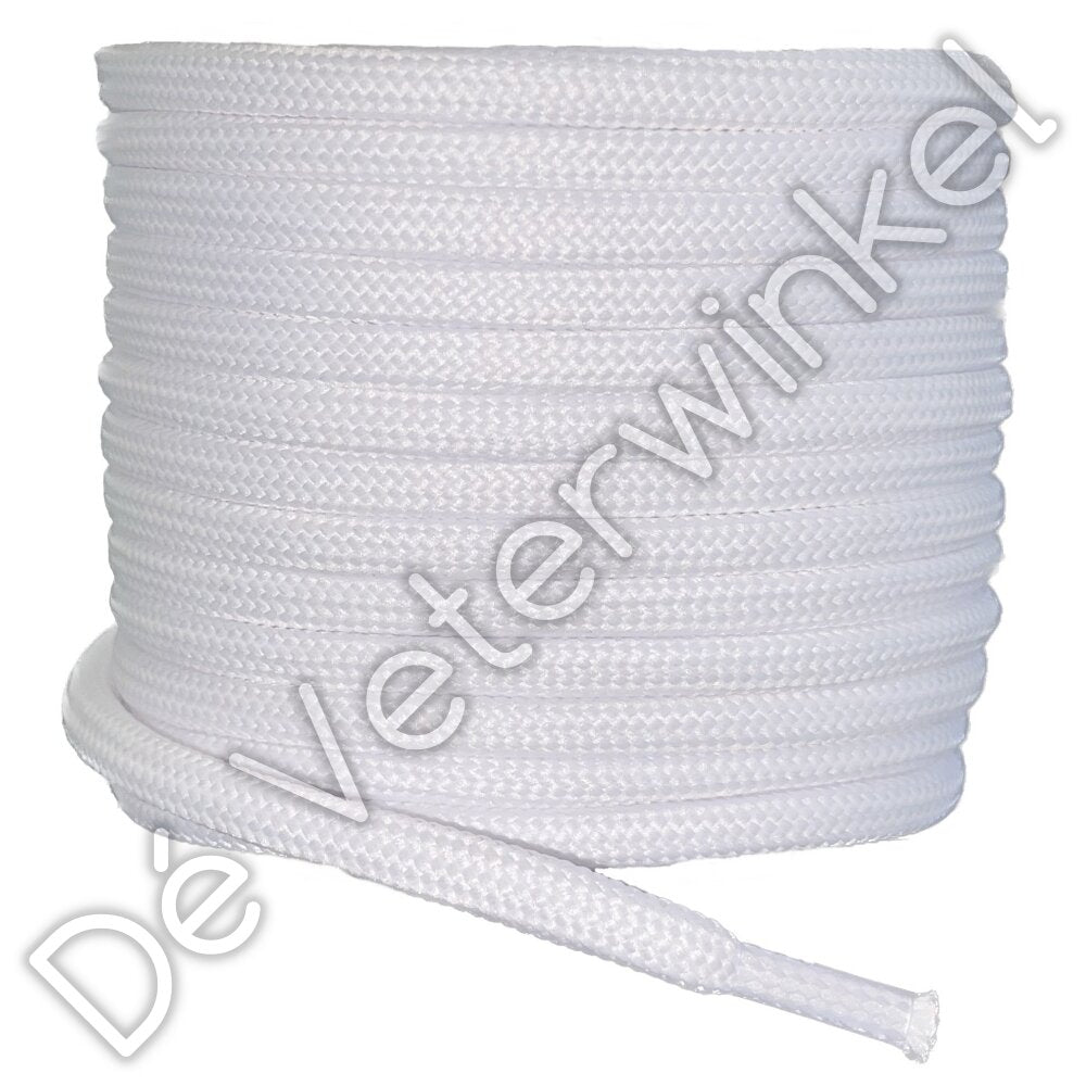 Round 6mm(!) polyester White