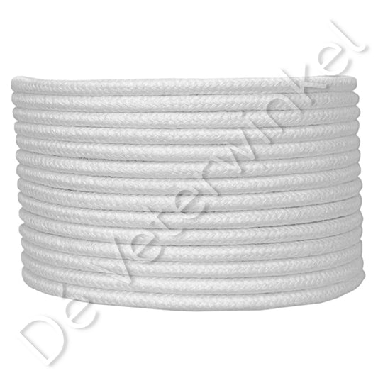 Round 4mm cotton White