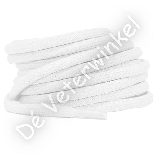 Round 5mm cotton White