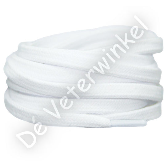 Flat cotton 6mm White