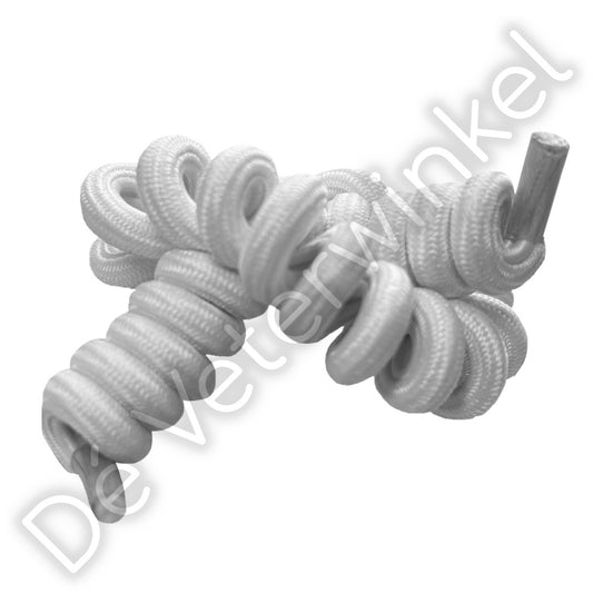 Curly laces White 120cm