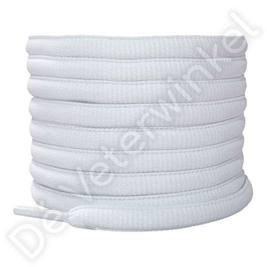 Oval sports lace 9mm White
