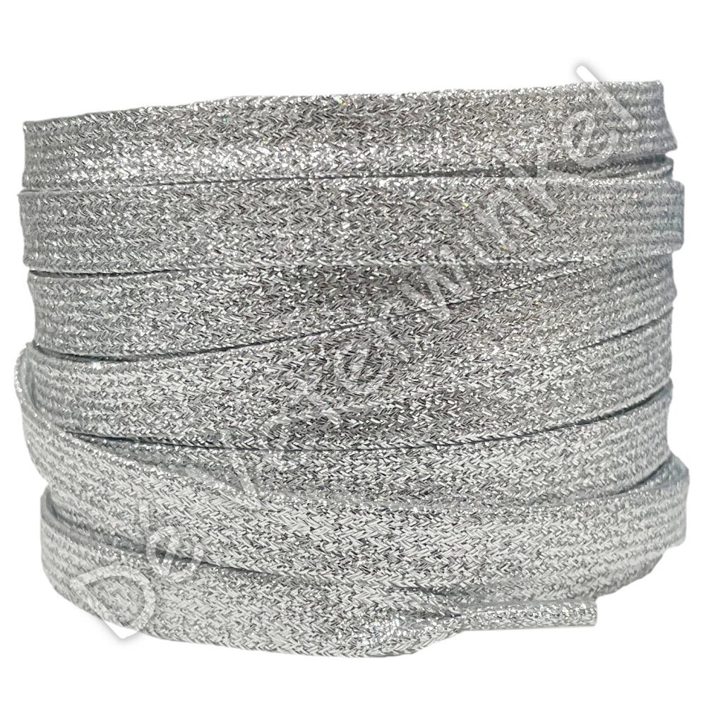 Flat shiny 10mm Silver