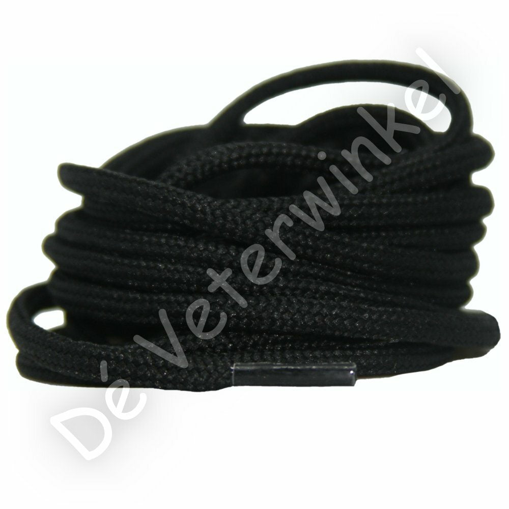 Round 5mm polyester Black