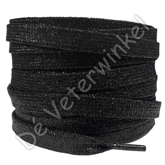 Plat shiny 10mm Zwart