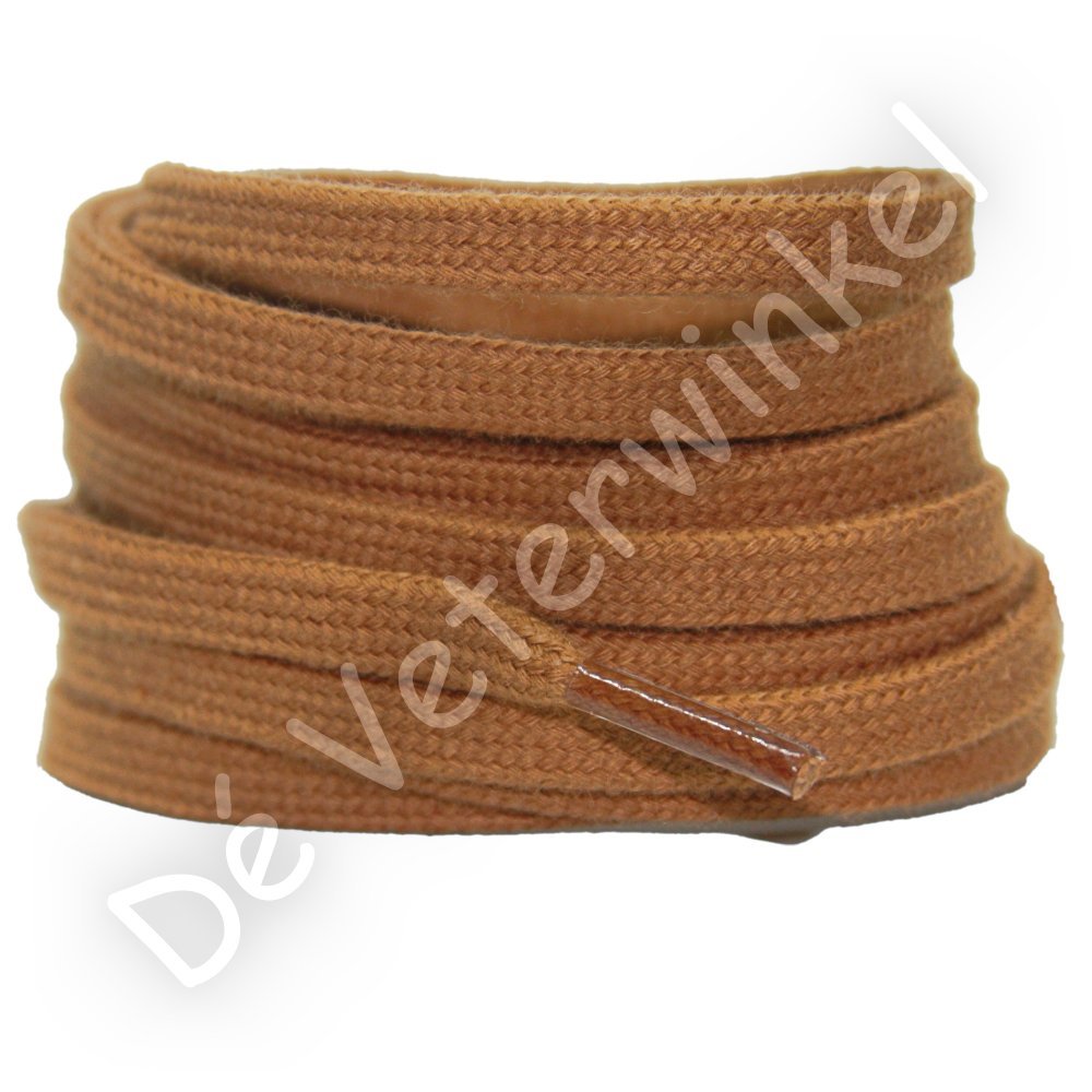 Flat cotton 6mm Cognac