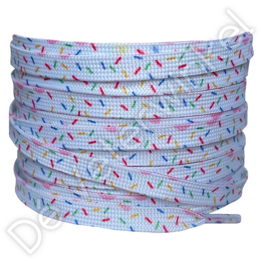 Printed lace 8mm Donut