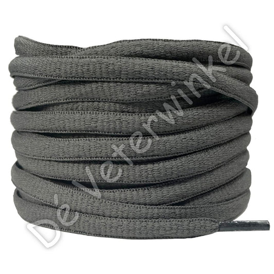 Oval sports lace 6mm Grey