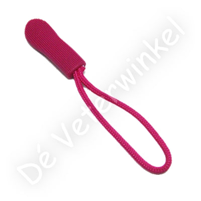 Zipper puller Magenta