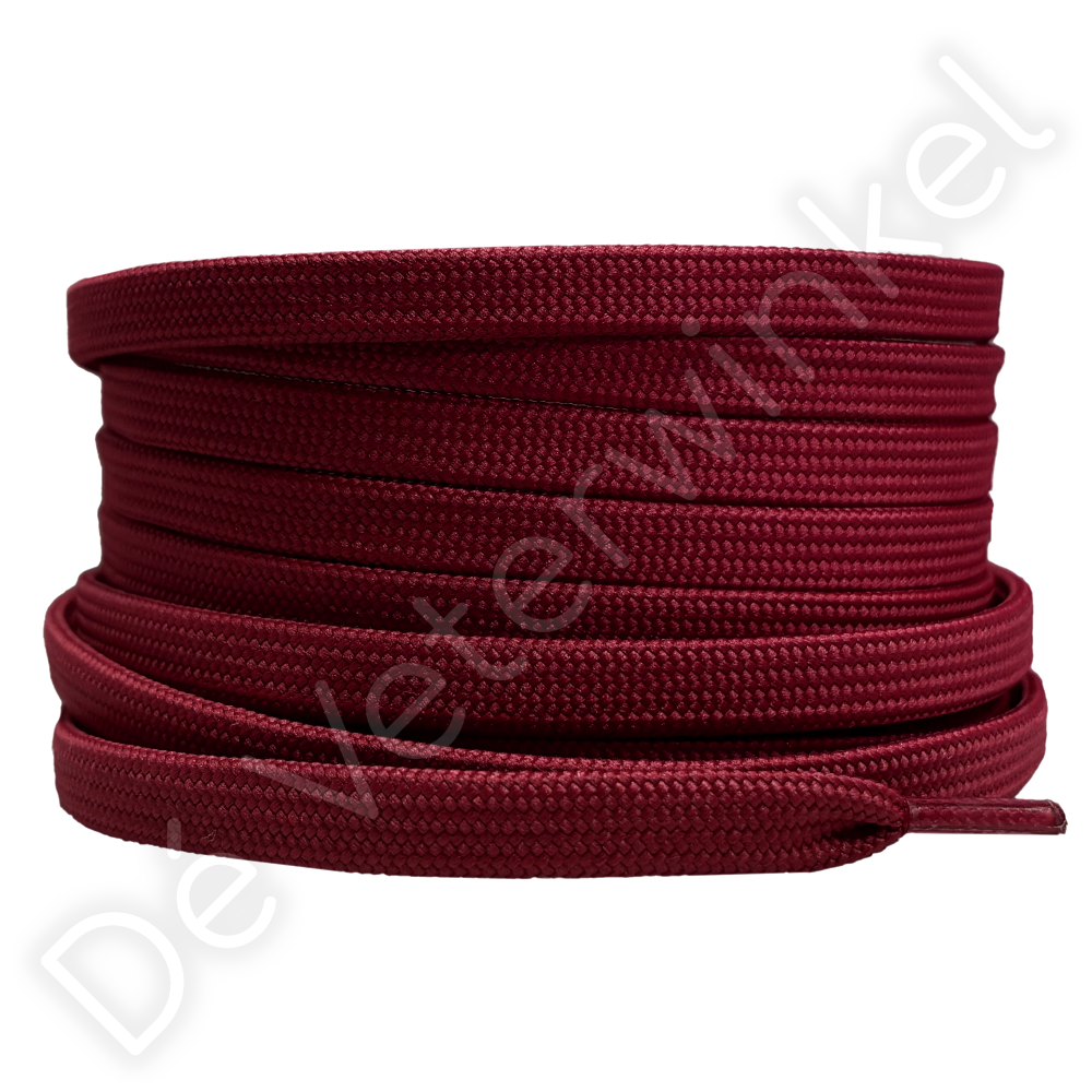 Plat 8mm polyester Karmijnrood