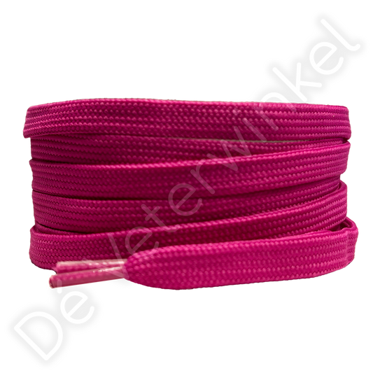 Flat 8mm polyester Bright Pink